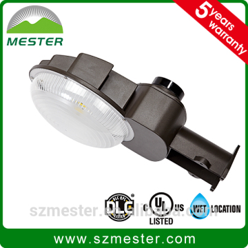 UL DLC 70W 6700lm outdoor led barn light with photocell AC100-277V