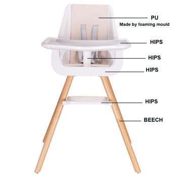 3-in-1-Hochstuhl/Hochstuhl/Kinderstuhl