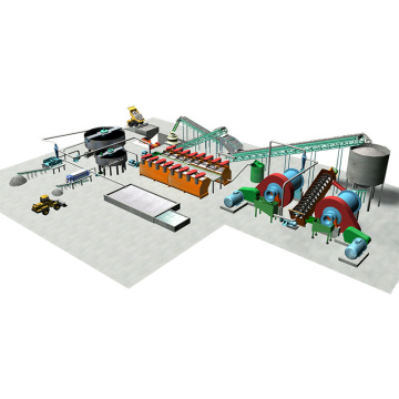Sand Gold Beneficiation Refinery Plant Machinery