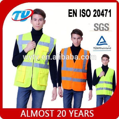 Factory fluorescent fabric for reflective vest