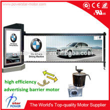 AC induction gear boom road barrier motors