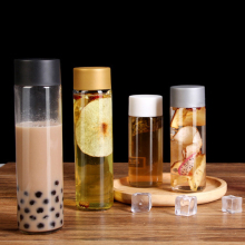 Factory Wholesaler: Eco-Friendly Custom Logo Reusable Clear Drinking Glass Water Bottles