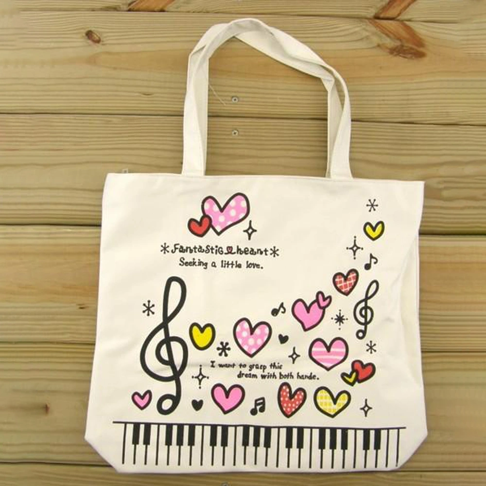 Gots Oekotex 100 Custom Printed Cheap Recycle 140GSM/160GSM/180GSM/8oz/10oz/12oz Cotton/Cotton Canvas Shopping Bag with Heat Transfer/Silk Printing/Digital Prin