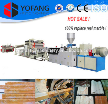 PVC stone plastic line,PVC marble production line,PVC line