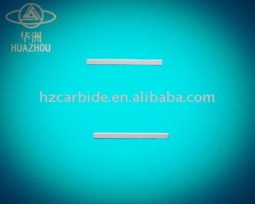 Solid hard alloy strips