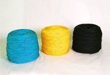 multi color twisted paper cord