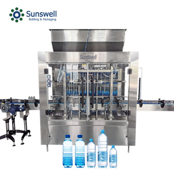 Rotary Rinsing Filling Capping water Production line
