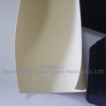 black flocking PS sheet for cosmetic tray blister