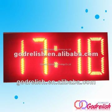 GPS outdoor led clock