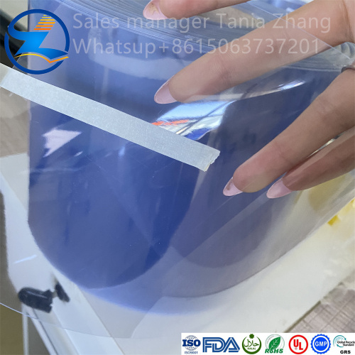 400mic clear PVC film for drug packaging