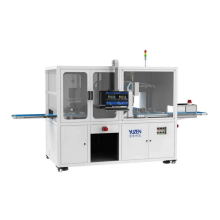 In mold labeling inspection machine systems