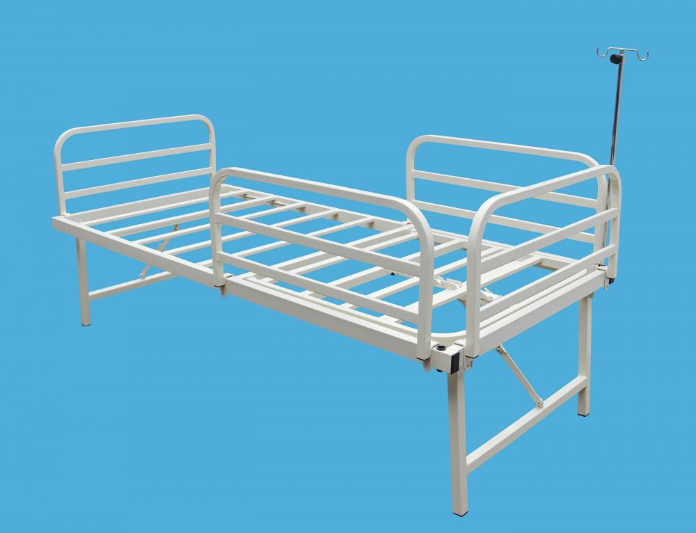 Comfortable Simple Manual Hospital Bed For Patient Wellbeing