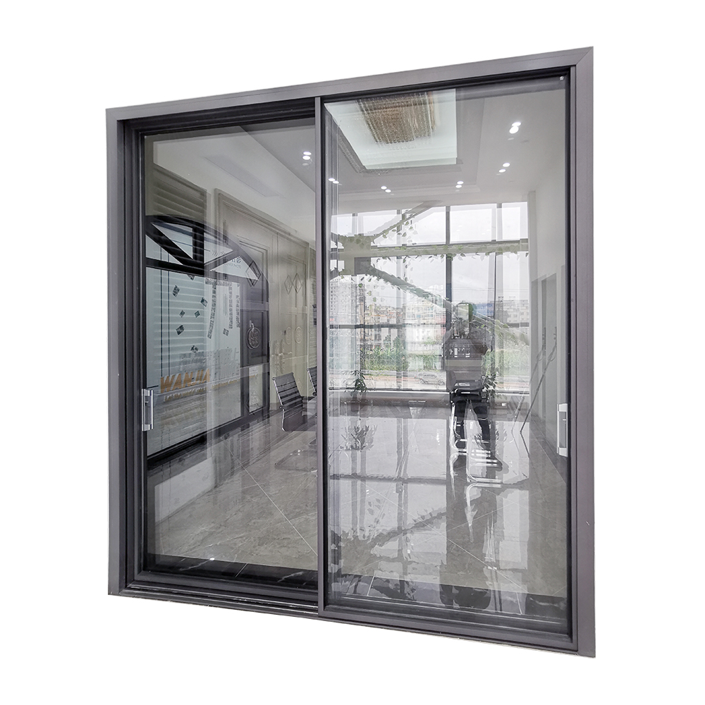 Aluminum Alloy Tempered Sliding Glass Door for kitchen Aluminum Door