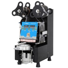 Automatic English Cup Sealer: Bubble Tea Cup Sealing Machine 110V/220V