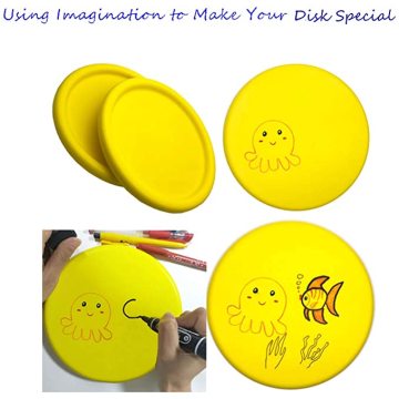 Custom Round Edge Soft Silicone Disk for Kindergarten