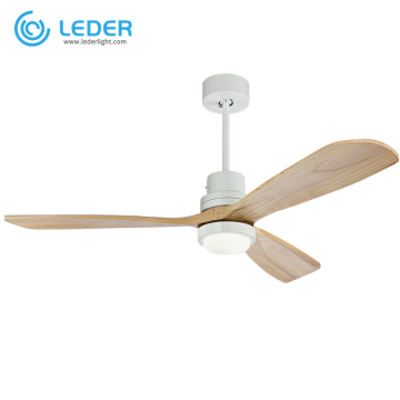 Ventiladores LED de lámpara moderna LEDER