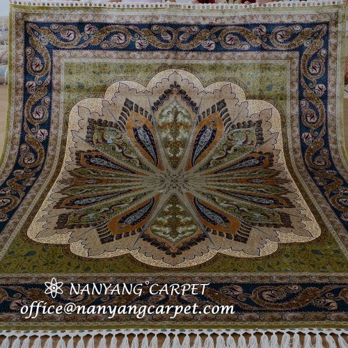 8'x10' Oriental Silk Turkish Award Design Carpet