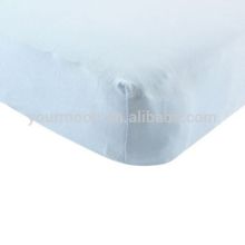 100% jersey knitted cotton baby crib fitted sheet for baby