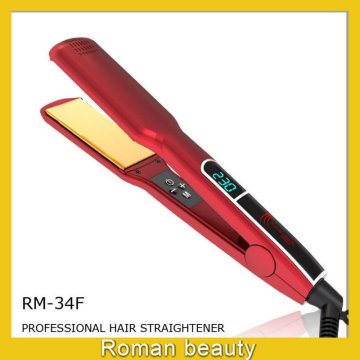 Ceramic electric ionic hair straighteners 240V flat iron