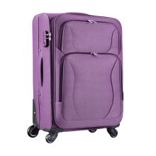 Stocklot Overstock Closeout polyester travel bag luggage, surplus clearance excess inventory hybrid rolling travel bag suitcase