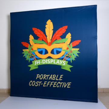 Fabric Velcro Pop up Banner Display Stand