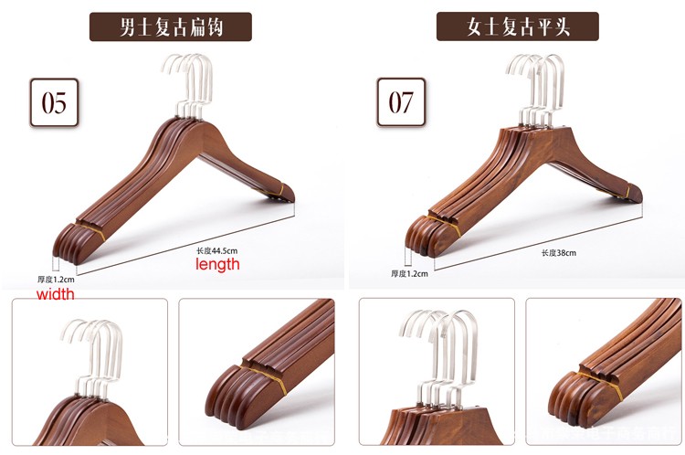 wholesale cheap wooden clothes coat suit custom hanger wood hangers for clothes