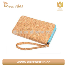 High quality business wallet cork leather wallet for travel