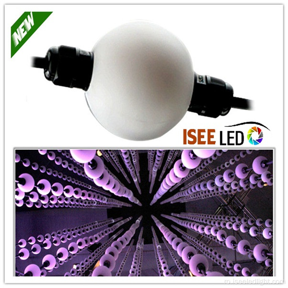 LED de Crăciun RGB Color Pixel Ball șir de bile