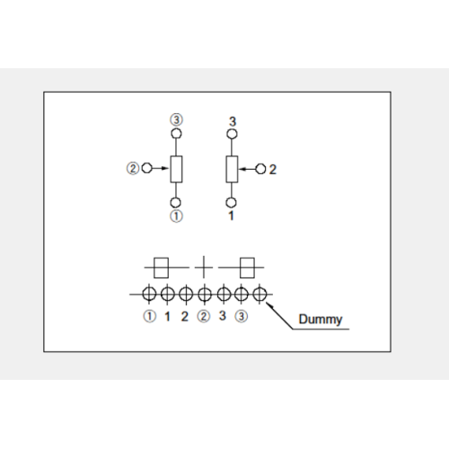 RK14K-serie Roterende potentiometer