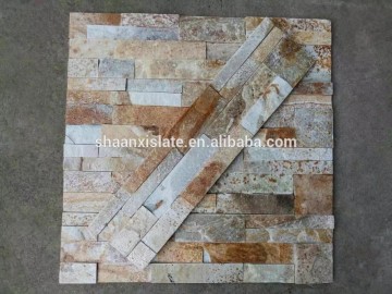 natural white quartzite stone decorative wall tile