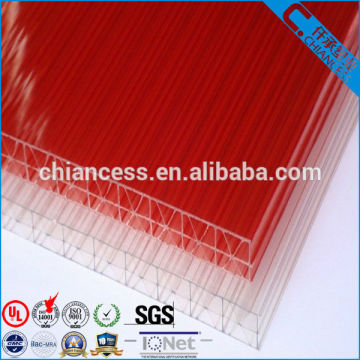 PC Triple-wall X Structure Polycarbonate Hollow Sheet