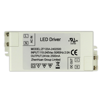 60W 24V 2.5A White Led Light Driver Transformer