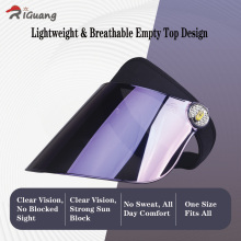 Comfortable Open-Top Sun Visor for Daily Use