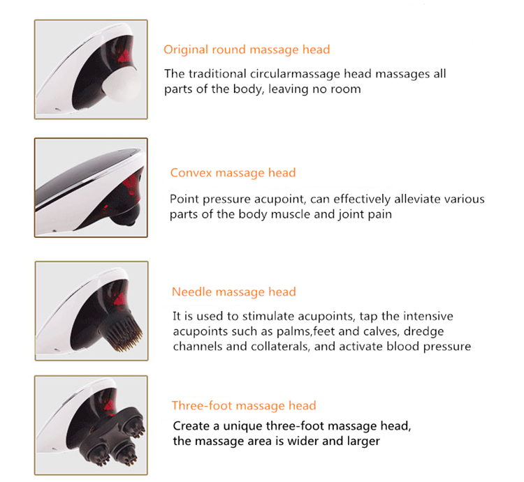 Health care  electric multi-function massage equipment vibrate massage beating massage hammer