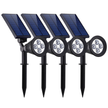 Solar RGB Lawn Light for Landscape Pathway Lighting