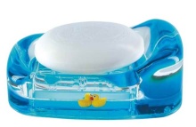 Pillow Shape Liquid Soap Dish with Attractive Floater Inside