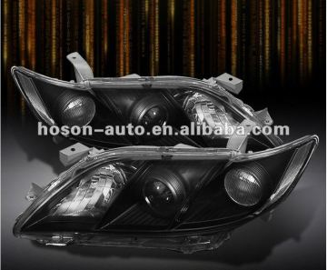 07-09 Toyota Camry Projector Headlights Head Lamps Assembly