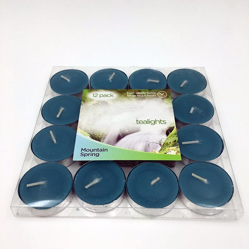 Paraffin Scented Tealight Candle Velas in Aluminum Cup