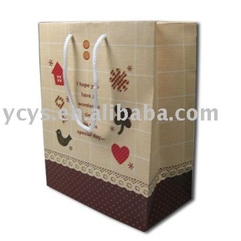 2015 cheap Christmas paper bag,Christmas Customized Paper Gift Bag & Gift Paper Bag