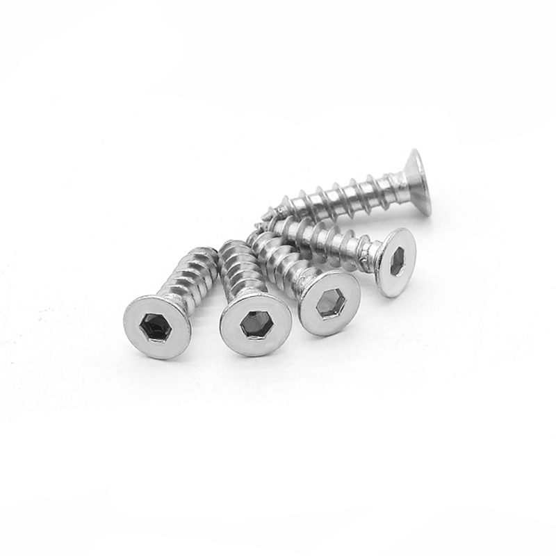China Nice Quality High Precision stainless steel Outer circle and inner hexagon Self Tapping Screws
