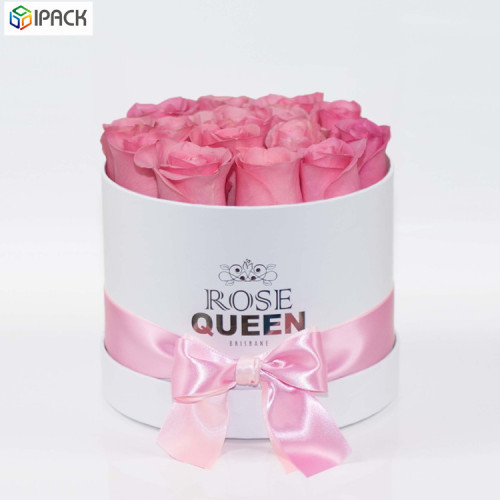 Luxury Custom Print Paper Flower Box