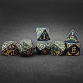 Bescon Giant Fire Muster DND DICE SET 1 Zoll (25 mm), übergroße D &amp; D-Würfel für Dungeons and Dragons Rollenspiele