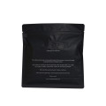 Przyjazna dla środowiska kawa Czarne plastikowe torby na ziplock hurtowe