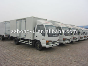 1.5-2tons mini cargo van/van truck/dry van cargo