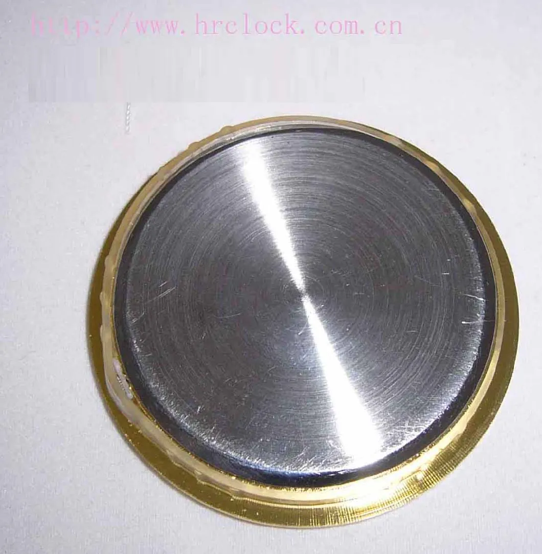 55mm Diameter Clock Fit UPS Inserts Fit Diameter 50mm Mounting Hole Gold Clock Inserts