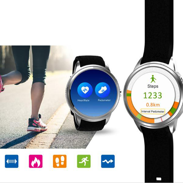 Smart Heart Rate Monitor Waterproof Watch