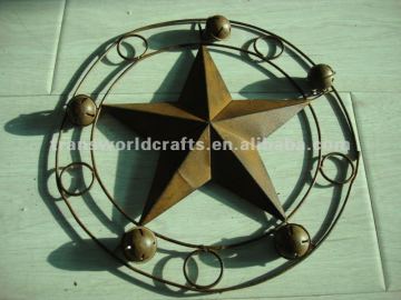 Decorative tin star
