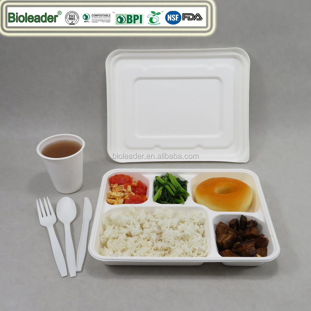 Biodegradable Disposable Set China Eco-friendly dinnerware packaging