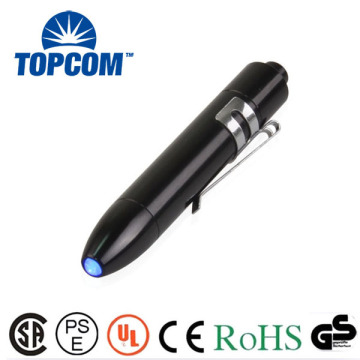 Portable Black Light Mini UV Light Pen with Pocket Clip