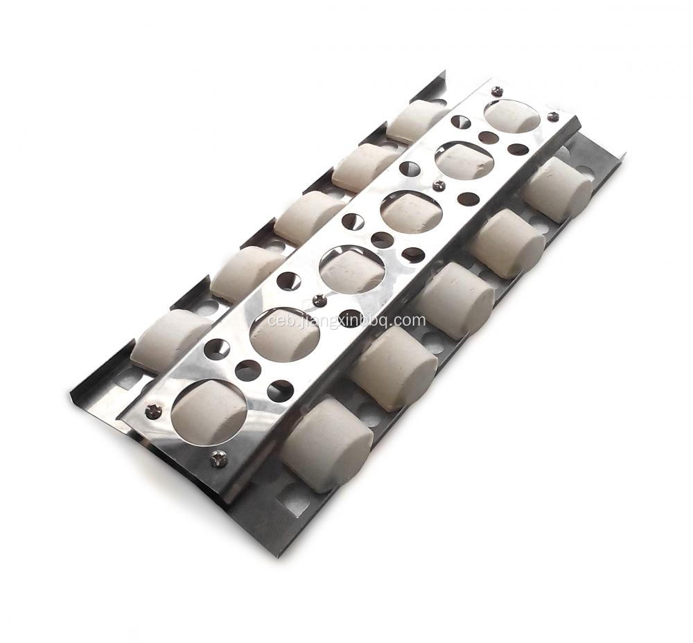 Mga Ceramic Briquette nga Adunay Stainless Steel Heat Plate